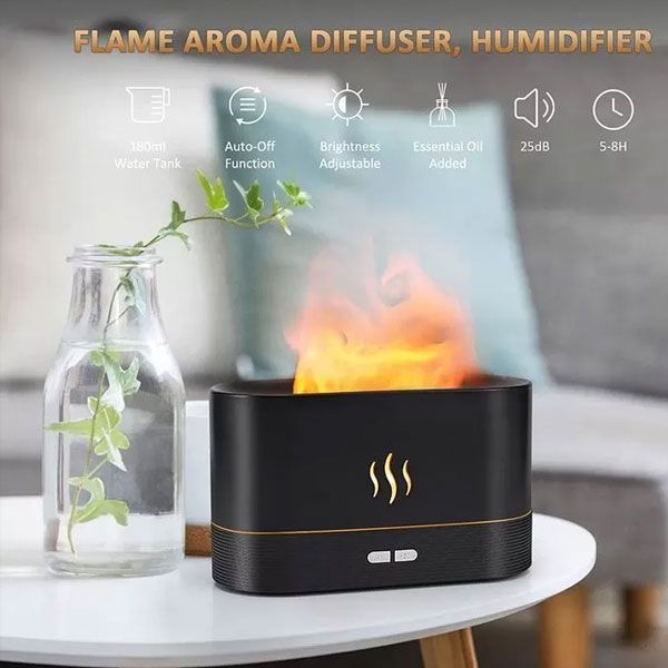 Flame Design Humidifier Essential Oil Diffuser