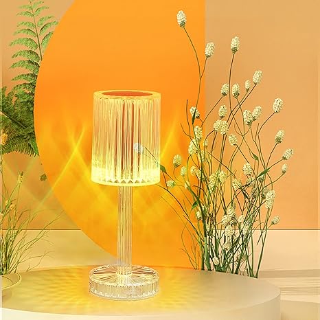 Beautiful Glass Desk Lamp Living Room Bedroom Bed Lamp