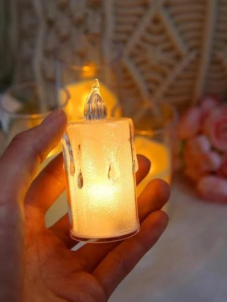 Led Mini Candles Light For Indoor Decoration