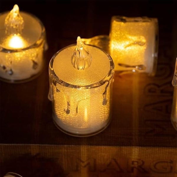 Led Mini Candles Light For Indoor Decoration