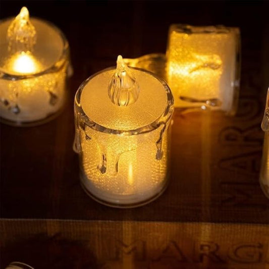 Led Mini Candles Light For Indoor Decoration