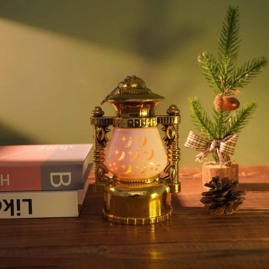 Led Ramadan Cute Lantern Keychains Keyring Keychain Led Light Palace Light Eid Decorations Islamic Gifts Crafts