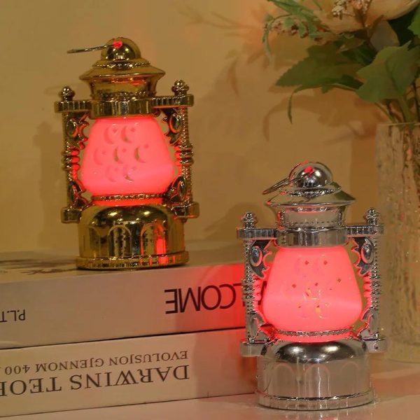 Led Ramadan Cute Lantern Keychains Keyring Keychain Led Light Palace Light Eid Decorations Islamic Gifts Crafts