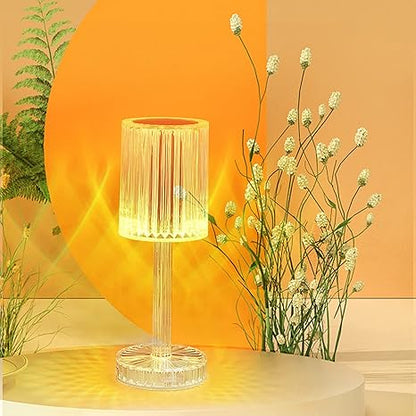 Beautiful Glass Desk Lamp Living Room Bedroom Bed Lamp