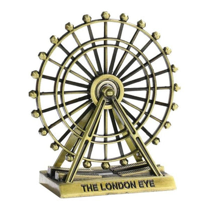 Creative Metallic London Eye Wheel Ornament (rotating Wheel)