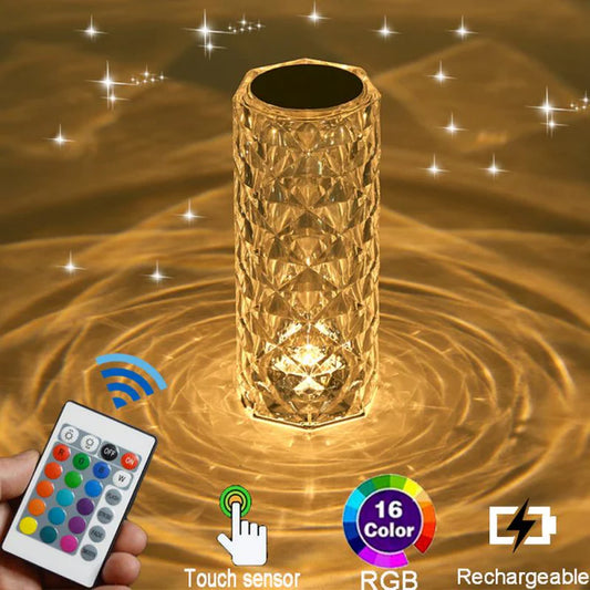 Crystal Diamond Touch Lamp