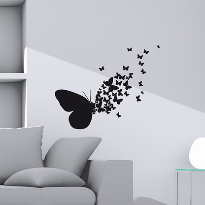 Flying Butterfly Wooden Wall Decor Butterflies Wall Decor